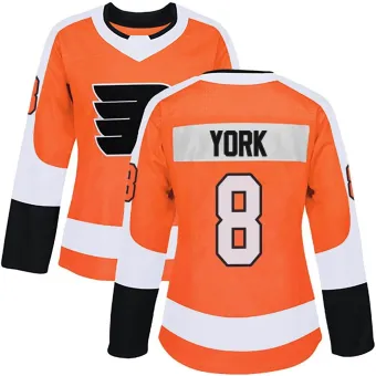 Women's Cam York Philadelphia Flyers Home Jersey - Orange Authentic