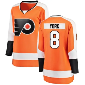 Women's Cam York Philadelphia Flyers Home Jersey - Orange Breakaway