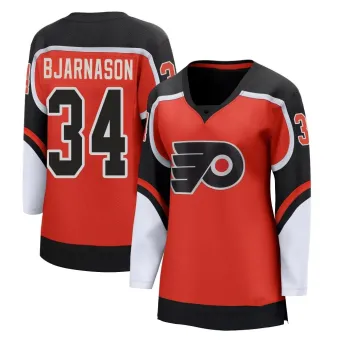 Women's Carson Bjarnason Philadelphia Flyers 2020/21 Special Edition Jersey - Orange Breakaway