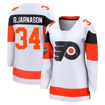 Women's Carson Bjarnason Philadelphia Flyers 2024 Stadium Series Jersey - White Breakaway