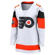 Women's Denver Barkey Philadelphia Flyers 2024 Stadium Series Jersey - White Breakaway