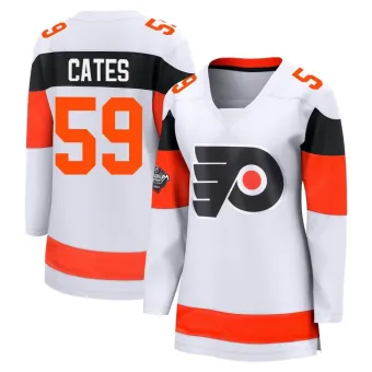 Women's Jackson Cates Philadelphia Flyers 2024 Stadium Series Jersey - White Breakaway