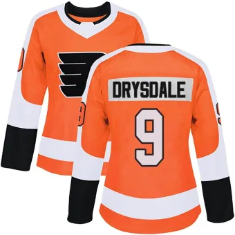 Women's Jamie Drysdale Philadelphia Flyers Home Jersey - Orange Authentic