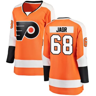 Women's Jaromir Jagr Philadelphia Flyers Home Jersey - Orange Breakaway