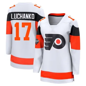 Women's Jett Luchanko Philadelphia Flyers 2024 Stadium Series Jersey - White Breakaway