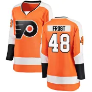 Women's Morgan Frost Philadelphia Flyers ized Home Jersey - Orange Breakaway