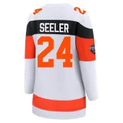 Women's Nick Seeler Philadelphia Flyers 2024 Stadium Series Jersey - White Breakaway