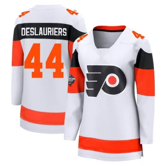 Women's Nicolas Deslauriers Philadelphia Flyers 2024 Stadium Series Jersey - White Breakaway