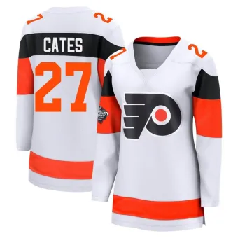 Women's Noah Cates Philadelphia Flyers 2024 Stadium Series Jersey - White Breakaway