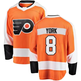 Youth Cam York Philadelphia Flyers Home Jersey - Orange Breakaway