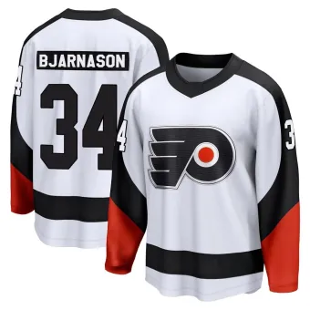 Youth Carson Bjarnason Philadelphia Flyers Special Edition 2.0 Jersey - White Breakaway