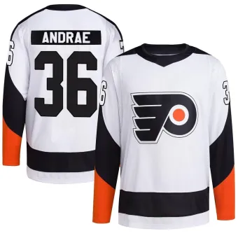 Youth Emil Andrae Philadelphia Flyers Reverse Retro 2.0 Jersey - White Authentic