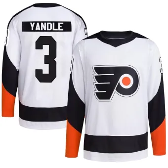 Youth Keith Yandle Philadelphia Flyers Reverse Retro 2.0 Jersey - White Authentic