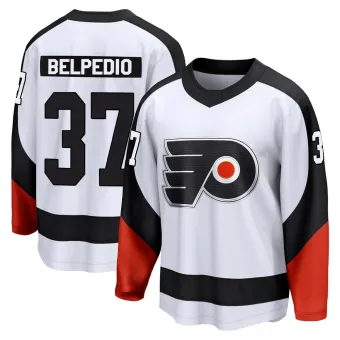 Youth Louie Belpedio Philadelphia Flyers Special Edition 2.0 Jersey - White Breakaway