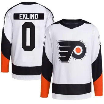 Youth Oscar Eklind Philadelphia Flyers Reverse Retro 2.0 Jersey - White Authentic