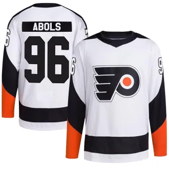 Youth Rodrigo Abols Philadelphia Flyers Reverse Retro 2.0 Jersey - White Authentic