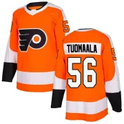 Youth Samu Tuomaala Philadelphia Flyers Home Jersey - Orange Authentic